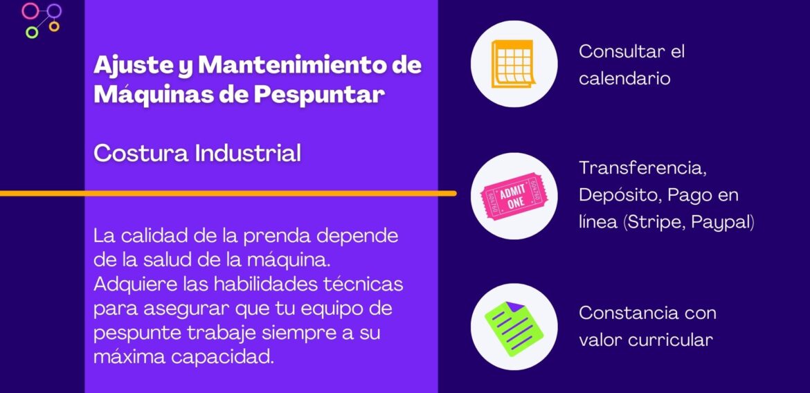 Ajuste y Mantenimiento de Máquinas de Pespuntar