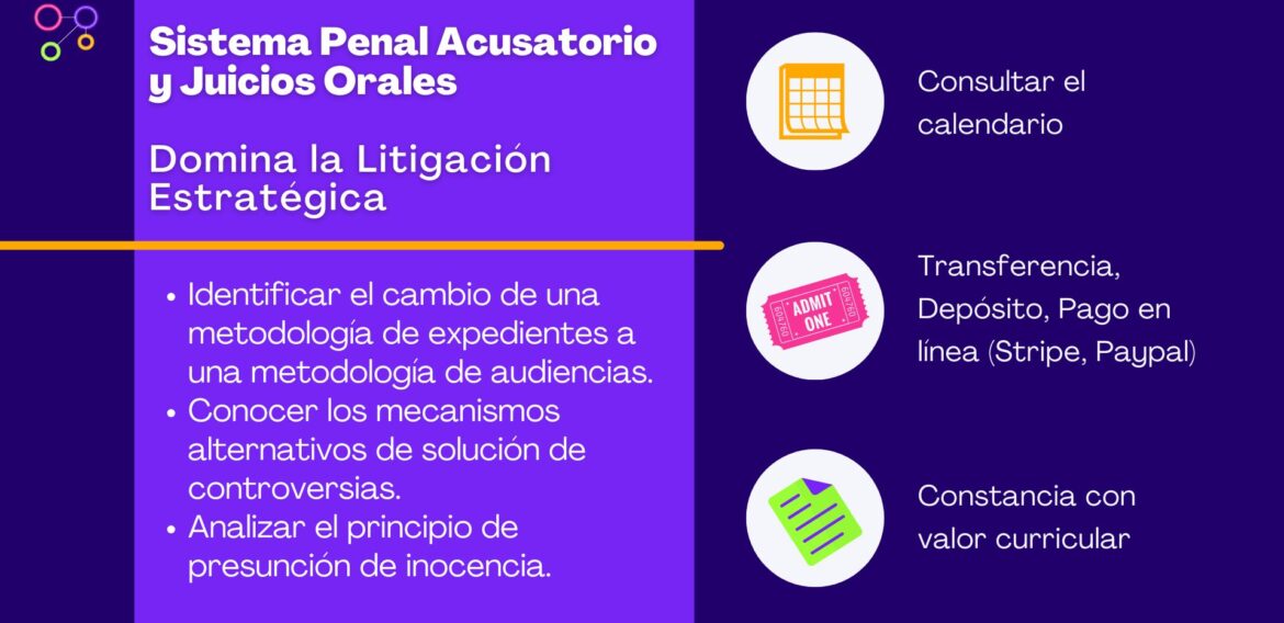 Sistema Penal Acusatorio y Juicios Orales