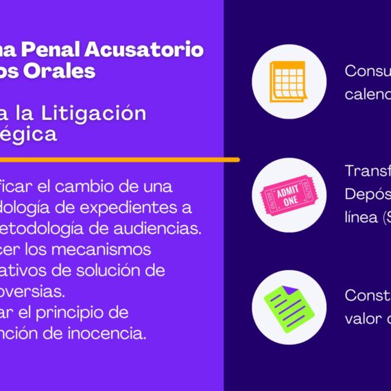Sistema Penal Acusatorio y Juicios Orales