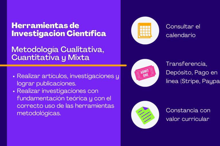 Herramientas de Investigación Científica