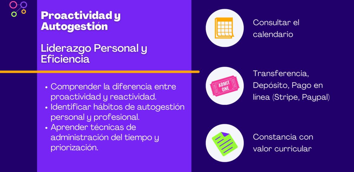 Proactividad y Autogestión