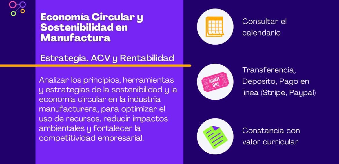 Economía Circular y Sostenibilidad en Manufactura