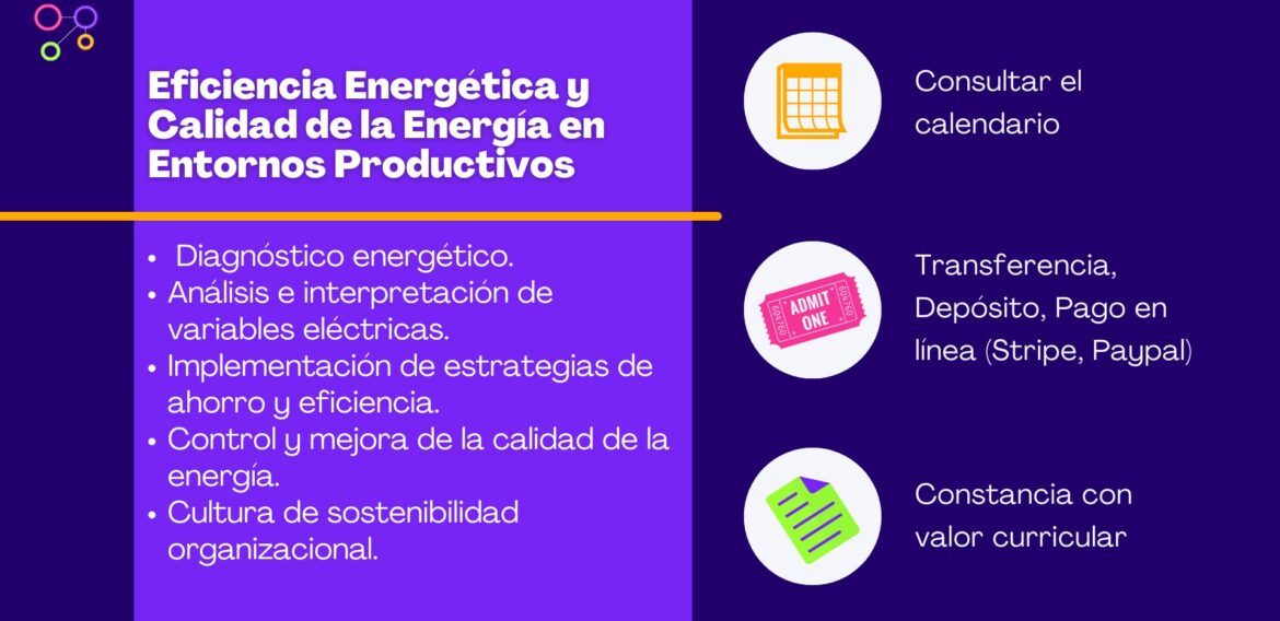 Eficiencia Energética y Calidad de la Energía en Entornos Productivos