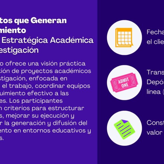 Gestión Estratégica de Proyectos de Investigación