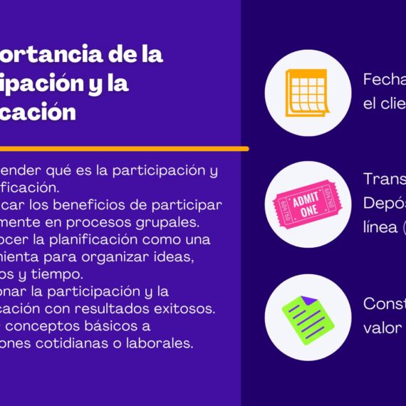 Planificación Efectiva y Participación Activa