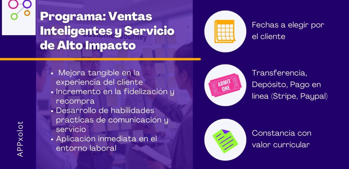 Certificación en Ventas Inteligentes y Customer Experience (CX): Metodología de Reto Aplicado