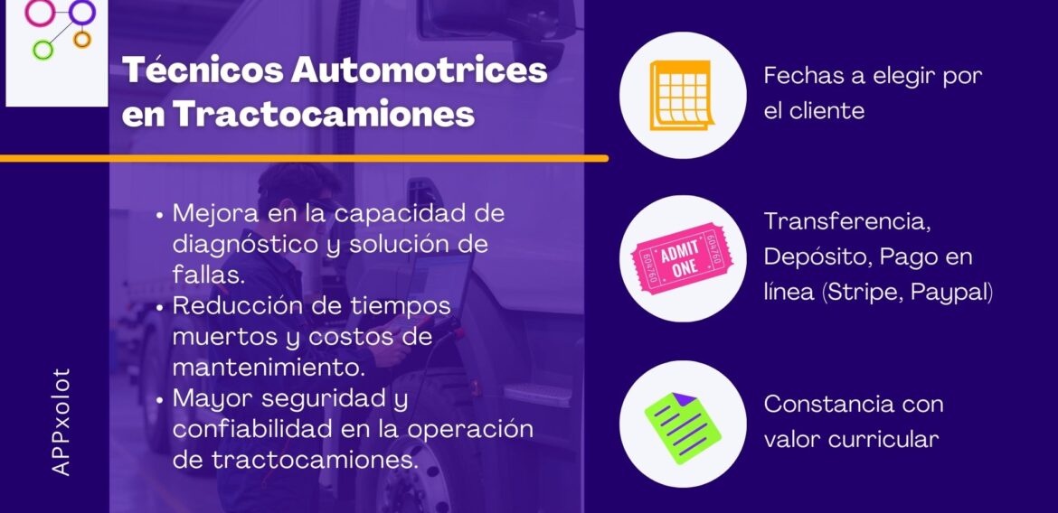 Diagnóstico y Mecánica para Tractocamiones: Diésel, Electrónica y Mantenimiento de Flotas