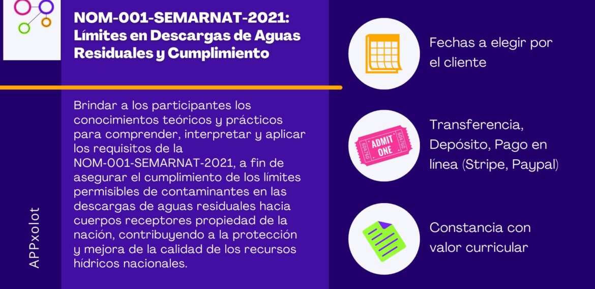 NOM-001-SEMARNAT-2021: Límites en Descargas de Aguas Residuales y Cumplimiento