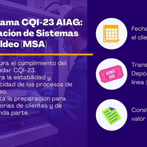 Programa CQI-23 AIAG: Evaluación de Sistemas de Moldeo (Molding System Assessment)