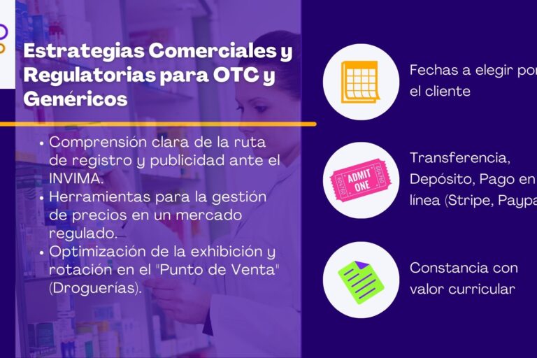 Marketing Farmacéutico y Regulatorio: Estrategias para OTC y Genéricos