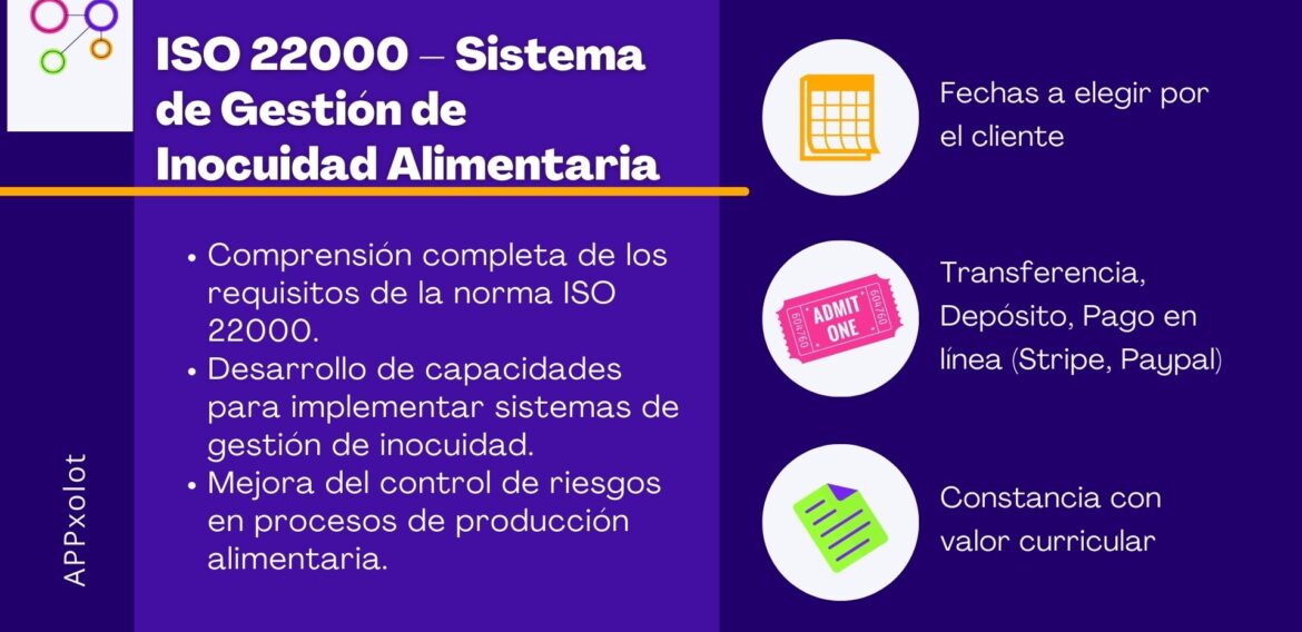Implementación de ISO 22000 e Inocuidad Alimentaria: HACCP, Riesgos y Certificación