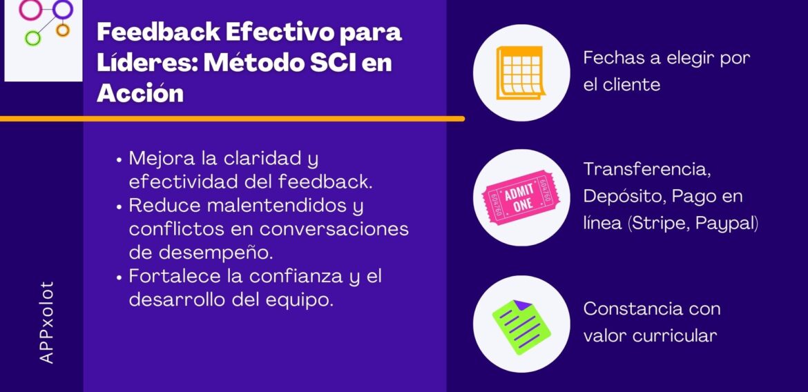 Feedback Efectivo: El Método SCI para Líderes y Mandos Medios