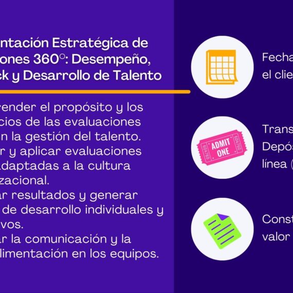 Implementación Estratégica de Evaluaciones 360°: Desempeño, Feedback y Desarrollo de Talento