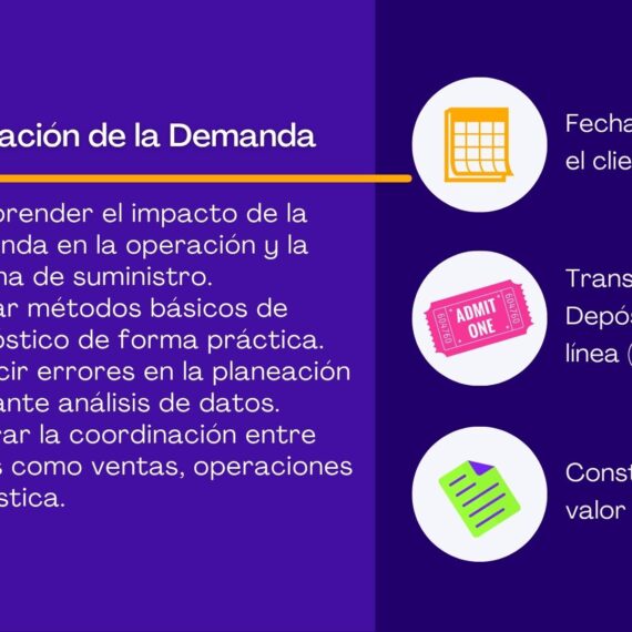 Planeación Estratégica de la Demanda: Pronósticos, S&OP y Optimización de Inventarios