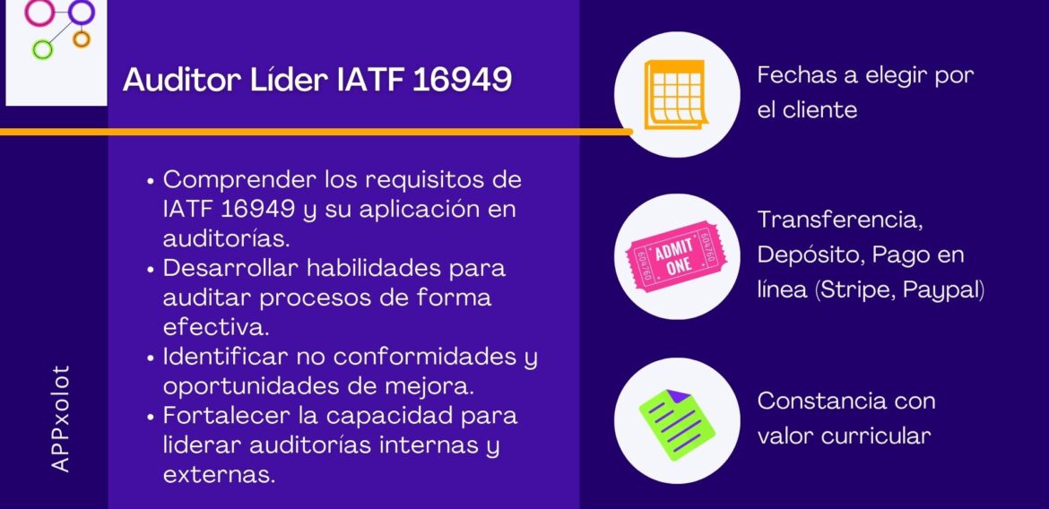 Auditor Líder IATF 16949: Excelencia y Auditoría en la Industria Automotriz