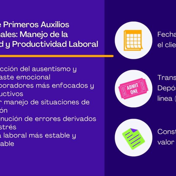 Taller de Primeros Auxilios Emocionales: Manejo de la Ansiedad y Productividad Laboral