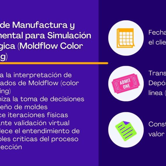 Simulación Reológica y Diseño de Moldes: Análisis CAE y Optimización de Inyección