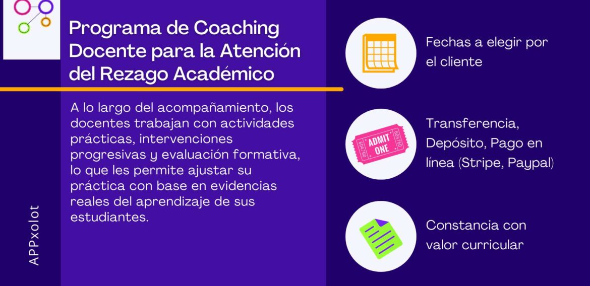 Programa de Coaching Docente para la Atención del Rezago Académico