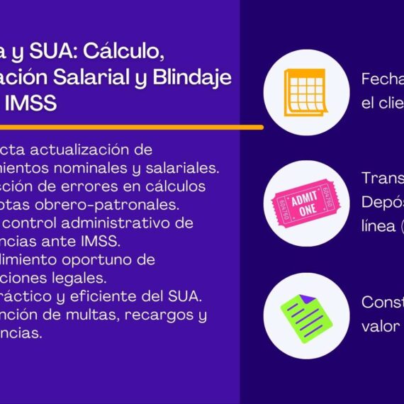 Gestión de Nómina y SUA: Cálculo, Integración Salarial y Blindaje ante el IMSS