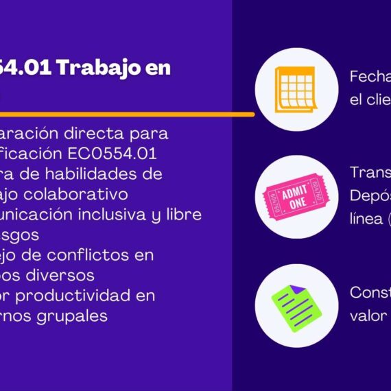 EC0554.01 Trabajo en Equipo: desarrolla la colaboración que impulsa mejores resultados