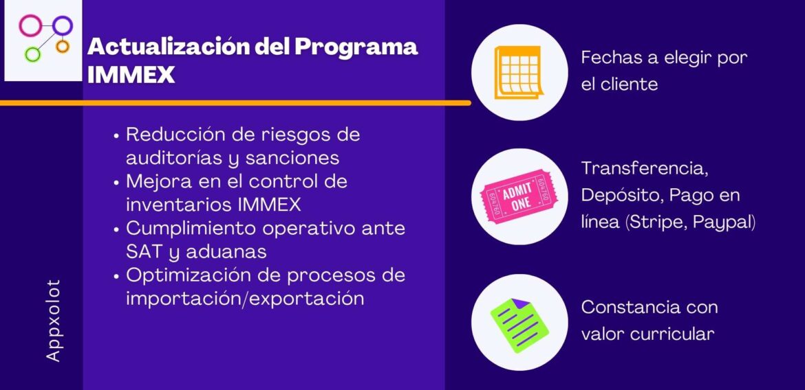 Programa IMMEX: actualización para fortalecer el cumplimiento y prevenir riesgos