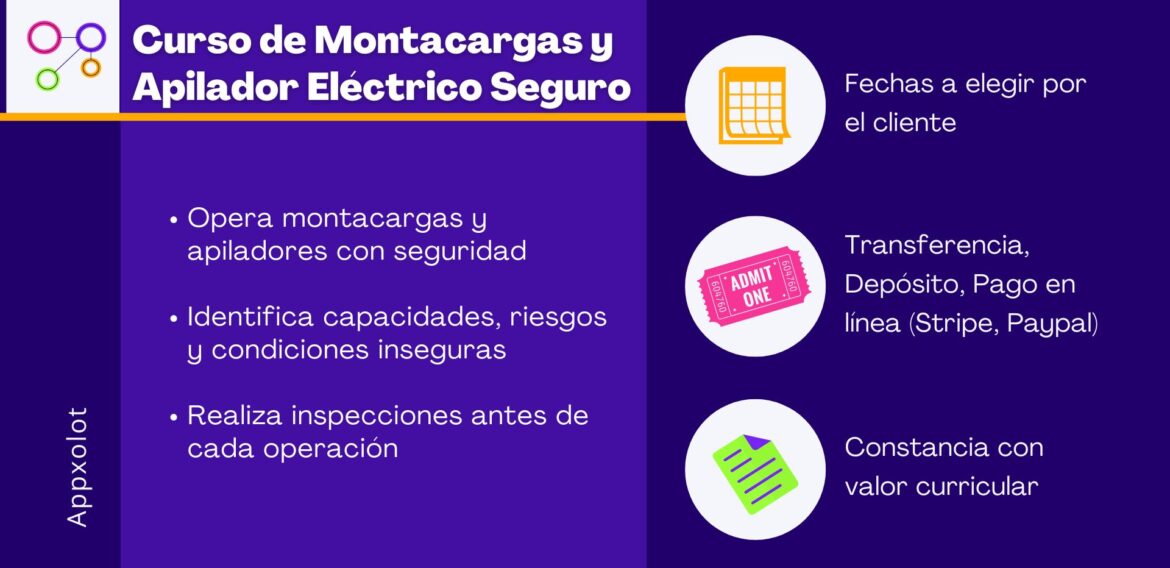 Uso y Manejo Seguro de Montacargas y Apilador Eléctrico