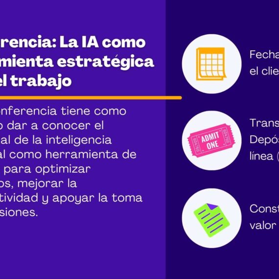 Conferencia: La Inteligencia Artificial como herramienta estratégica para el trabajo