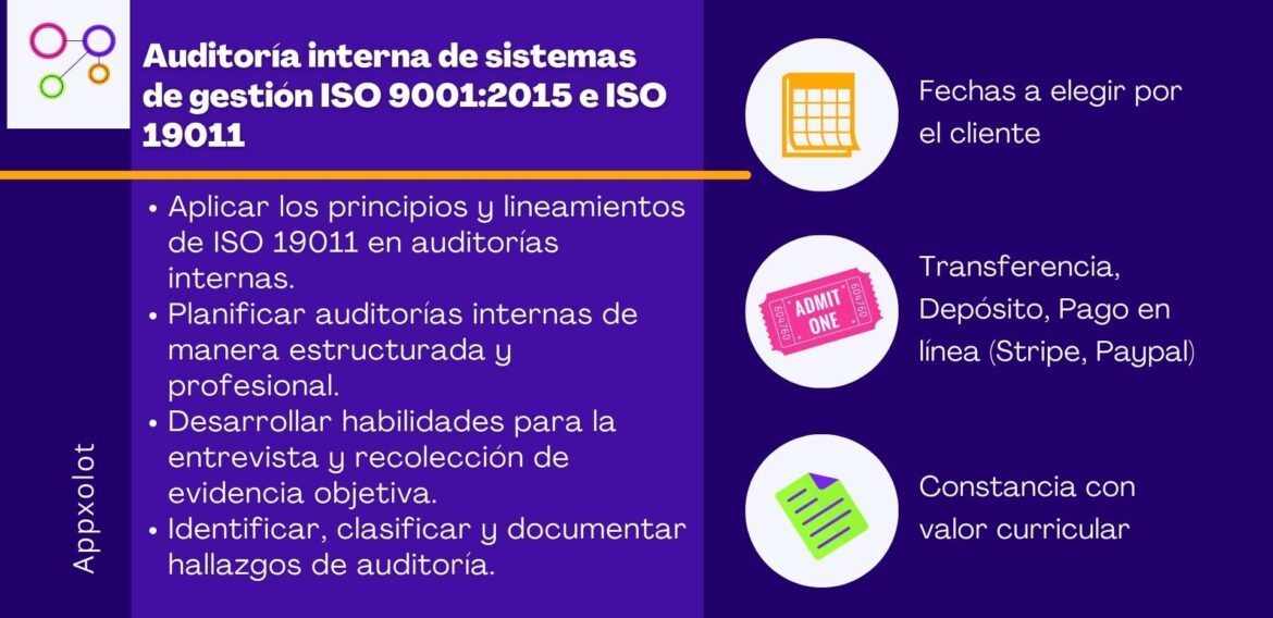 Auditoría Interna ISO: fortalece tu Sistema de Gestión de Calidad con ISO 9001 e ISO 19011