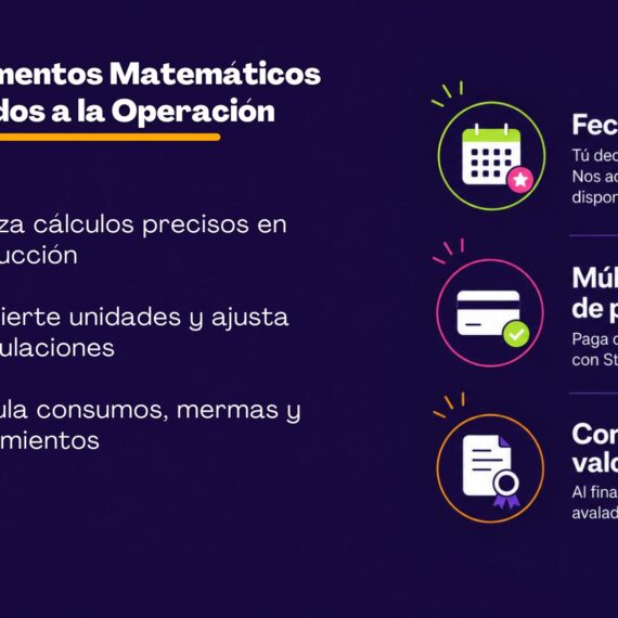 Fundamentos Matemáticos Aplicados a la Operación