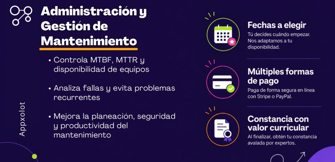 Administración y Gestión de Mantenimiento