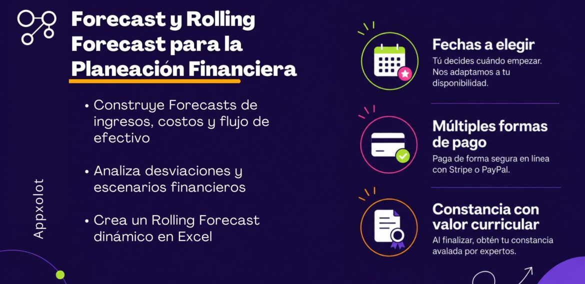 Forecast y Rolling Forecast para la Planeación Financiera