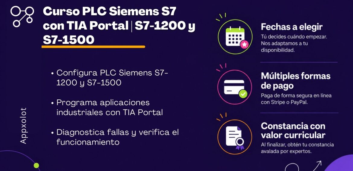 Programación de PLC Siemens S7 con TIA Portal