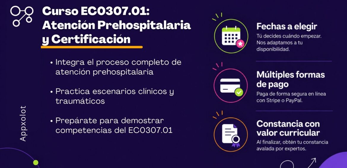 EC0307.01 Atención prehospitalaria nivel básico