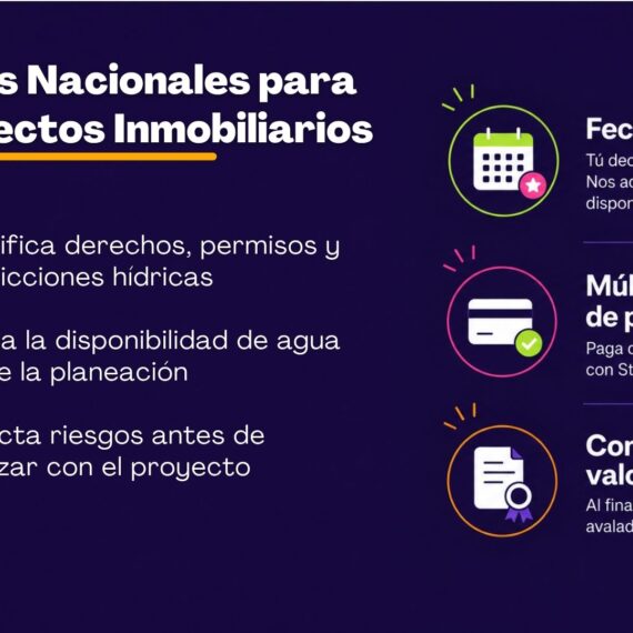 Aguas Nacionales para Proyectos Inmobiliarios