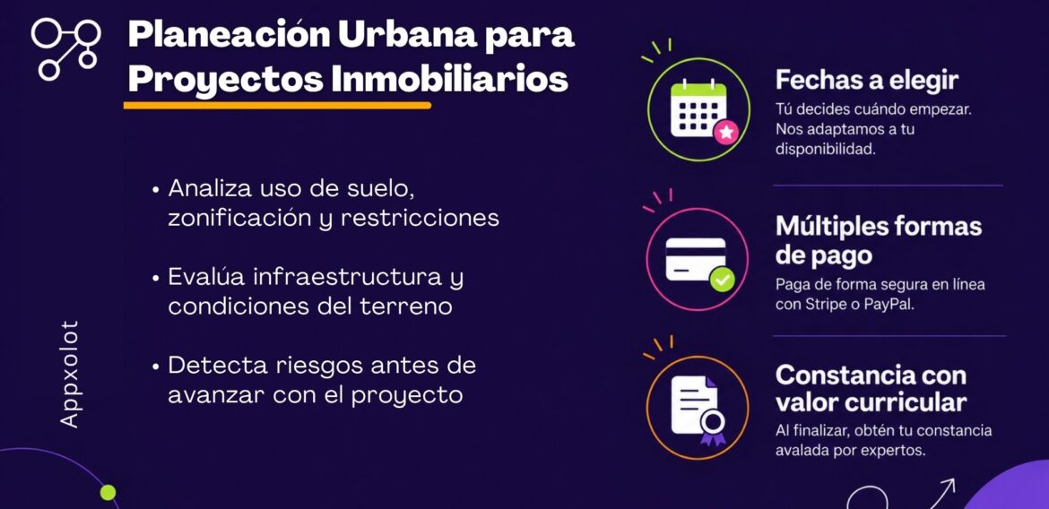 Planeación Urbana para Proyectos Inmobiliarios