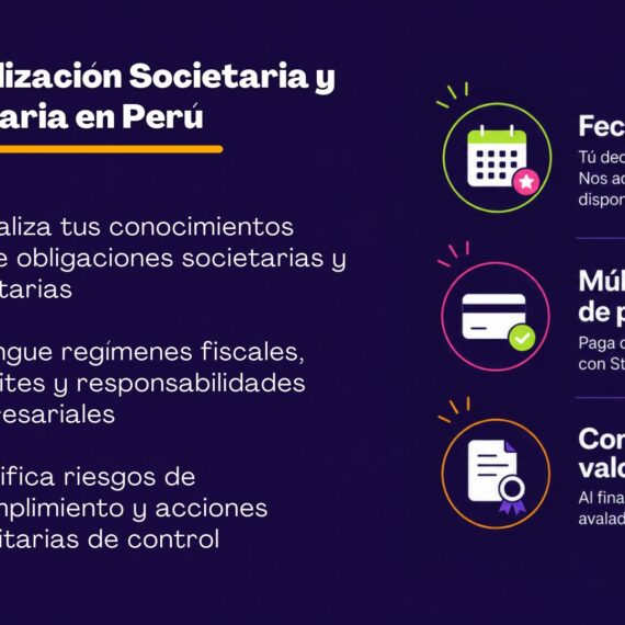 Actualización Societaria y Tributaria en Perú