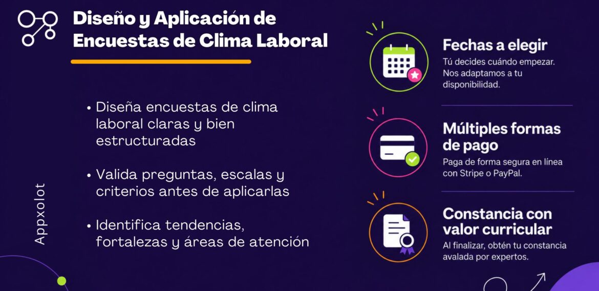 Diseño y Aplicación de Encuestas de Clima Laboral