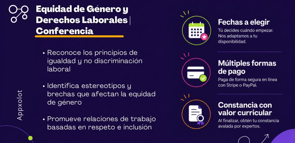 Conferencia: Derechos Laborales y Equidad de Género