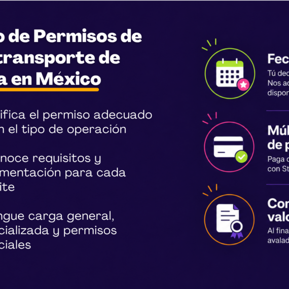 Permisos para el Transporte Privado y Autotransporte de Carga