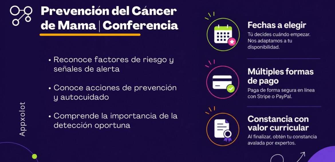 Conferencia: Prevención del Cáncer de Mama